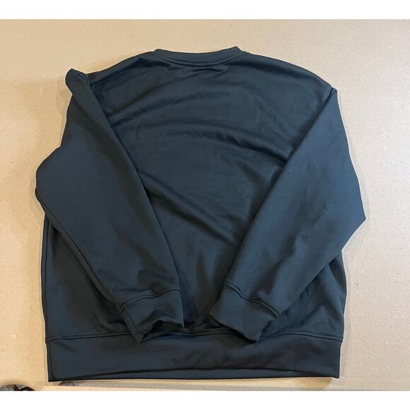 Black Sweatshirt with Ski Mask Graphic and Gold Chain Design- Size XL - Picture 2 of 2